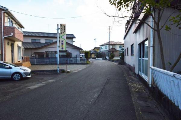 牧之原市波津 前面道路含む現地写真 