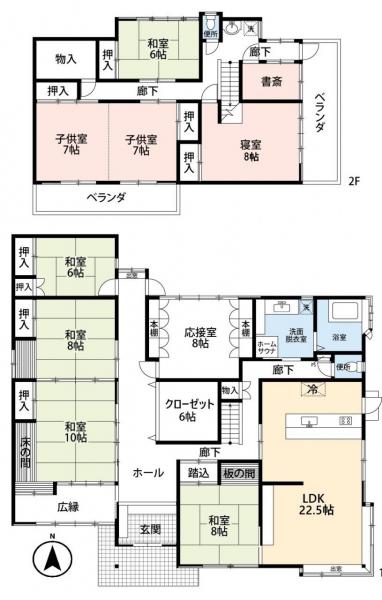 御前崎市御前崎 間取り図 