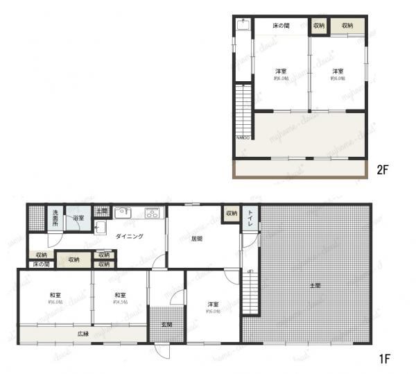 御前崎市白羽6093-10 間取り図 