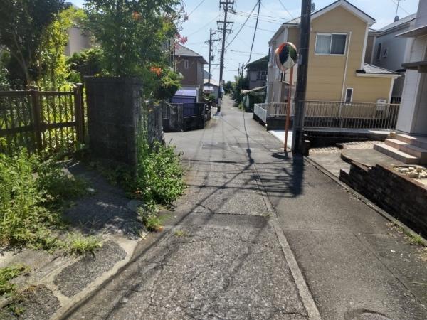 用宗5 前面道路含む現地写真 