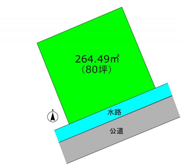 土地 藤枝市大新島601-2 JR東海道本線（熱海〜米原）藤枝駅 1,600万円