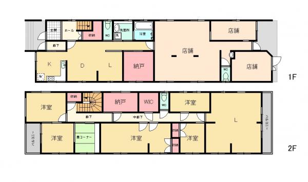 本町3丁目　戸建 区画図 