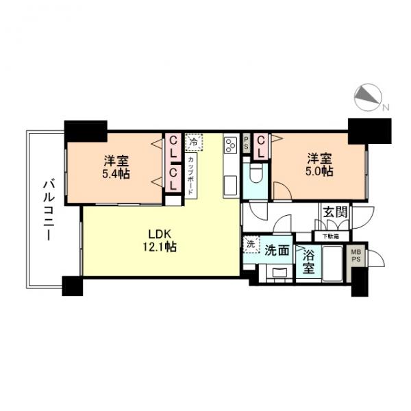 中古マンション 富山市窪新町 富山ライトレール奥田中学校前駅 1390万円