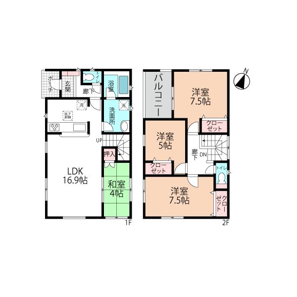 新築戸建 各務原市那加前野町3丁目 名鉄各務原線新那加駅 2290万円