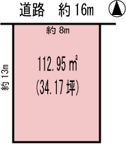 土地 岐阜県各務原市蘇原柿沢町3丁目5-22 名鉄各務原線六軒駅 630万円