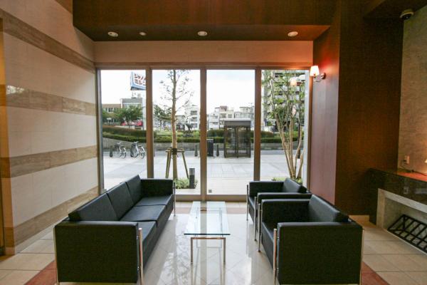 ライオンズタワー岡山表町 ロビー 