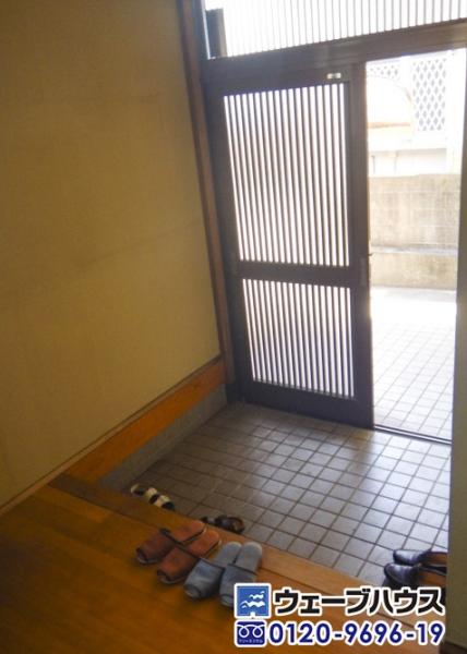 笠岡市城見台　戸建て 玄関 