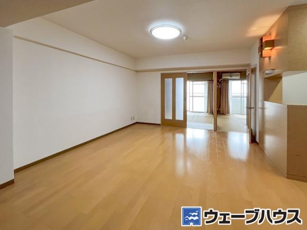 蕃山パークマンション リビング 