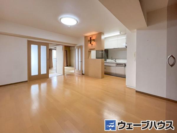 蕃山パークマンション リビング 