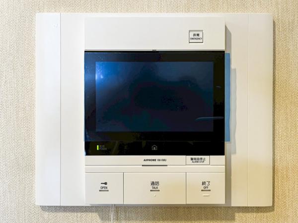 ロイヤルガーデン岡山運動公園 TVモニター付きインターフォン