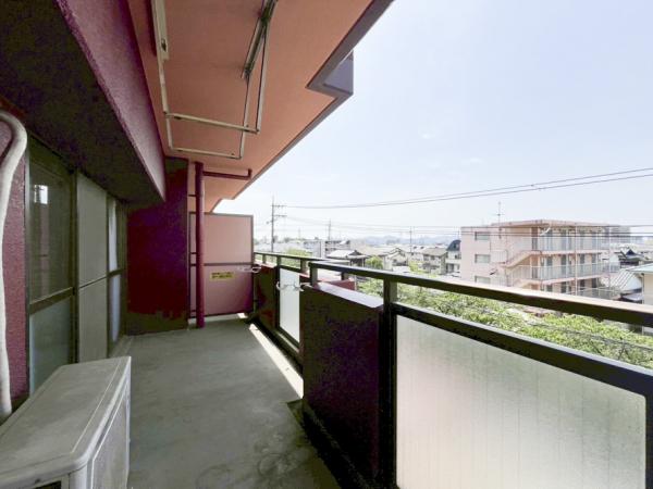 セザール岡南 バルコニー 