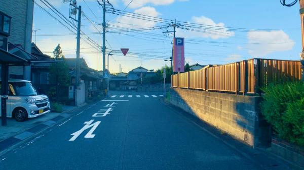 佐賀市諸富町諸富津　土地 前面道路含む現地写真 