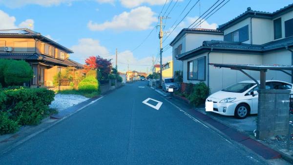 佐賀市諸富町諸富津　土地 前面道路含む現地写真 