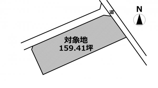 城島町楢津　土地 区画図 