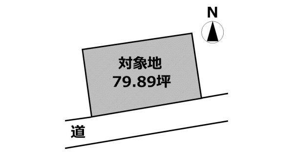 小城町畑田　土地 区画図 
