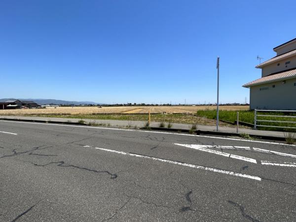 牛津町乙柳　土地 前面道路含む現地写真 