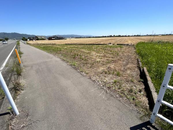 牛津町乙柳　土地 現地土地写真 