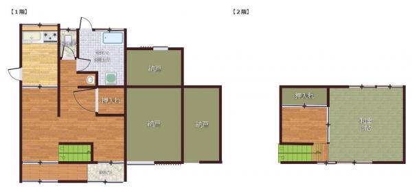 塩田町大字五町田　戸建 間取り図 