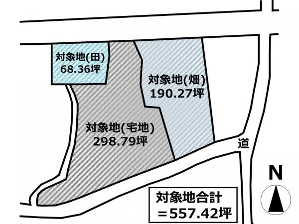 三潴町高三潴　土地 区画図 