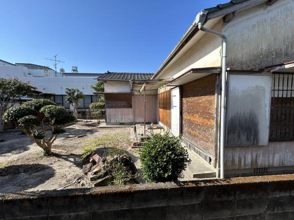 本庄町本庄　古家付き土地 現地土地写真 