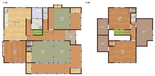 小城町晴気　戸建 間取り図 