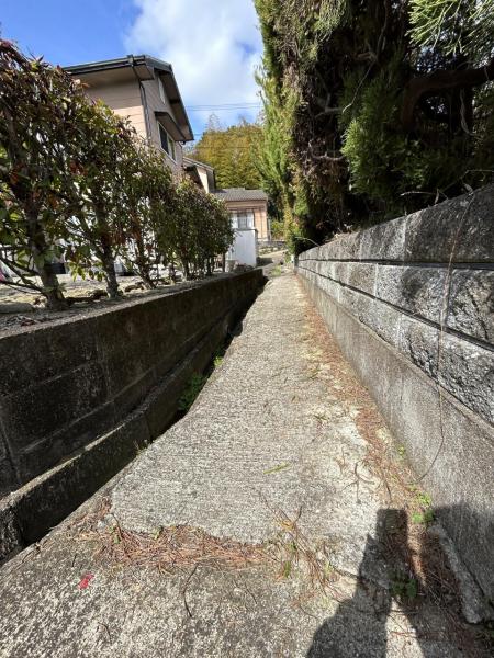 北方町大崎　戸建 前面道路含む現地写真 