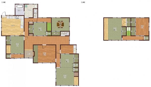 牛津町上砥川　戸建 間取り図 