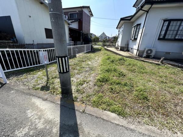 城島町楢津　土地 現地土地写真 