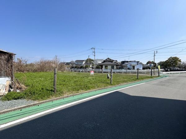 城島町楢津　土地 現地土地写真 