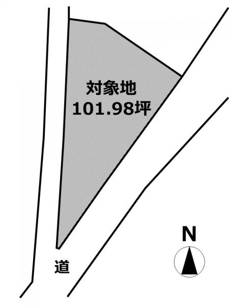 鹿島市井手　土地 区画図 