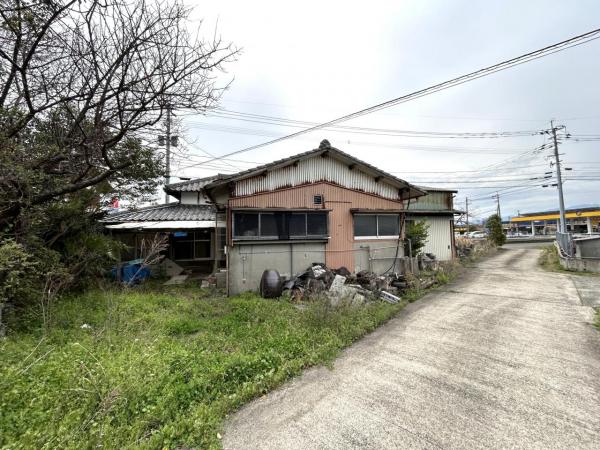 鹿島市井手　土地 前面道路含む現地写真 