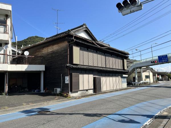 江北町山口　古家付き土地 現地土地写真 