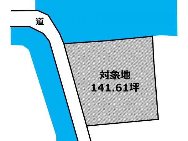 千代田町境原　土地 区画図 