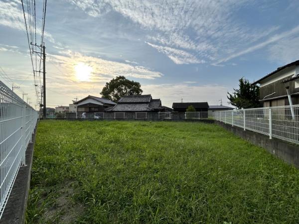 城島町江上　土地 現地土地写真 