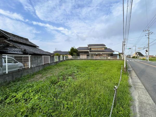 城島町江上　土地 現地土地写真 