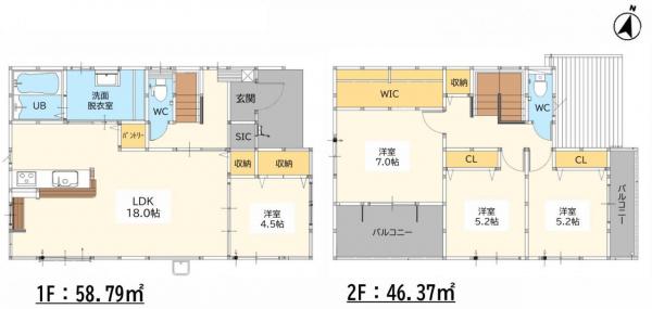 小城市小城町畑田7期 間取り図 