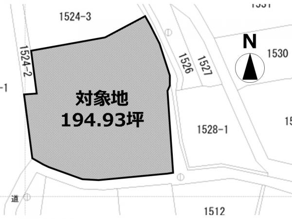 神埼町的　土地 区画図 