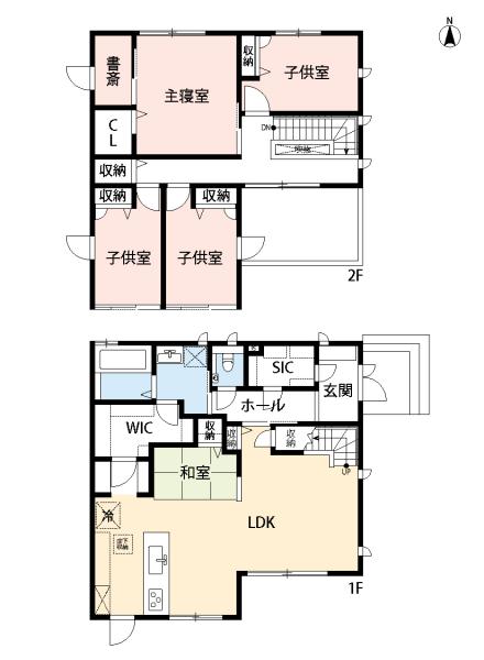 広川町大字川上　戸建 間取り図 
