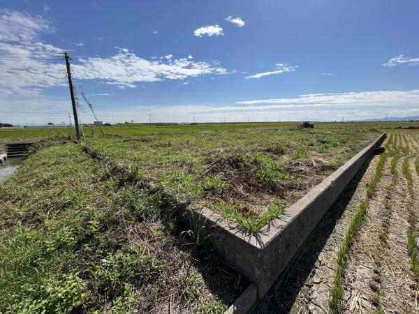 江北町大字佐留志　土地 現地土地写真 