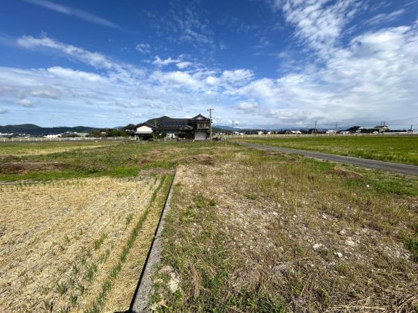 江北町大字佐留志　土地 現地土地写真 