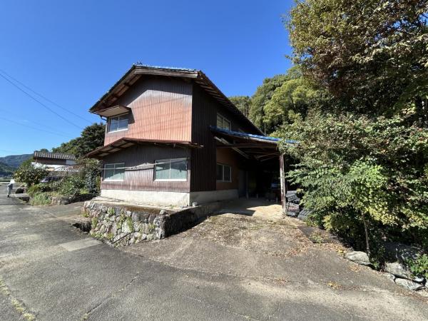 鹿島市大字高津原　土地 前面道路含む現地写真 