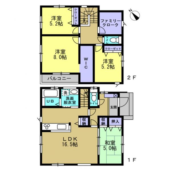 志免町別府２丁目　1期　新築一戸建 間取り図 