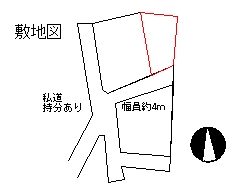 大字下山門　土地 土地図面