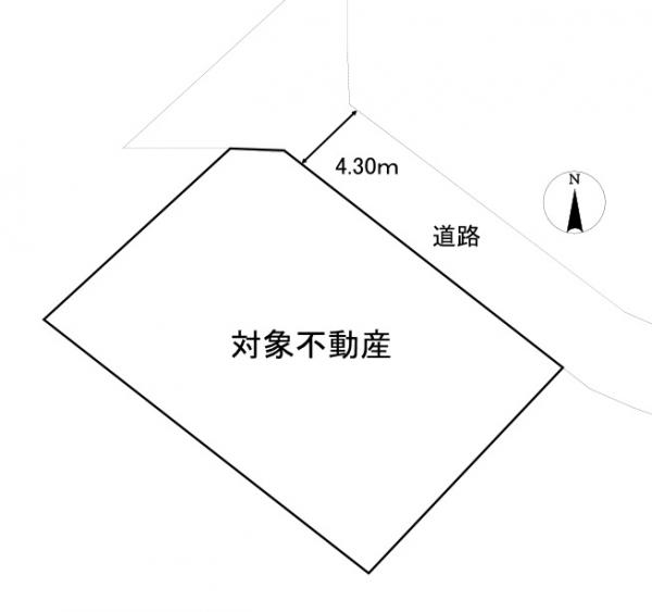 古賀市薬王寺 区画図 
