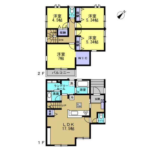 新築戸建 糟屋郡粕屋町大字柚須 JR篠栗線柚須駅 4,798万円