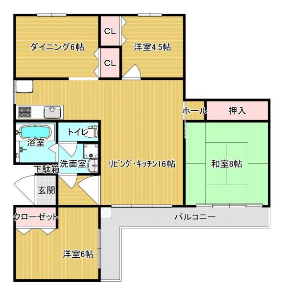 中古マンション 下月隈団地 福岡市博多区東月隈３丁目 福岡市空港線福岡空港駅 イエステーション