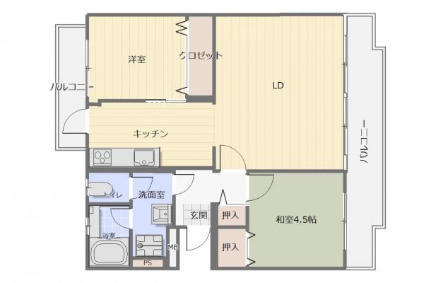 中古マンション 大野城市下大利団地 西鉄天神大牟田線下大利駅 1499万円