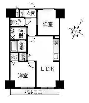 中古マンション 福岡市博多区那珂1丁目 JR鹿児島本線竹下駅 1498万円