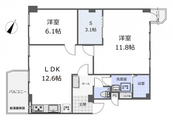 中古マンション 福岡市博多区春町2丁目 西鉄天神大牟田線雑餉隈駅 1280万円