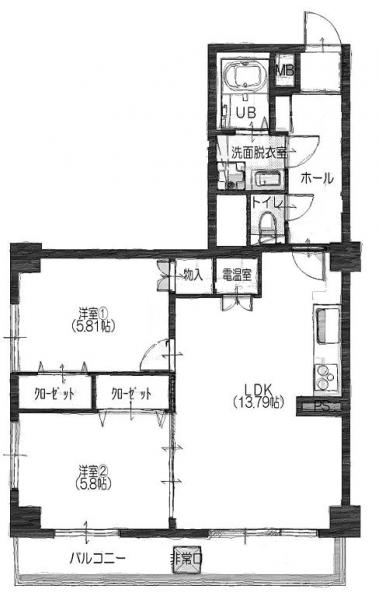 中古マンション 福岡市博多区奈良屋町 福岡市空港線中洲川端駅 2398万円